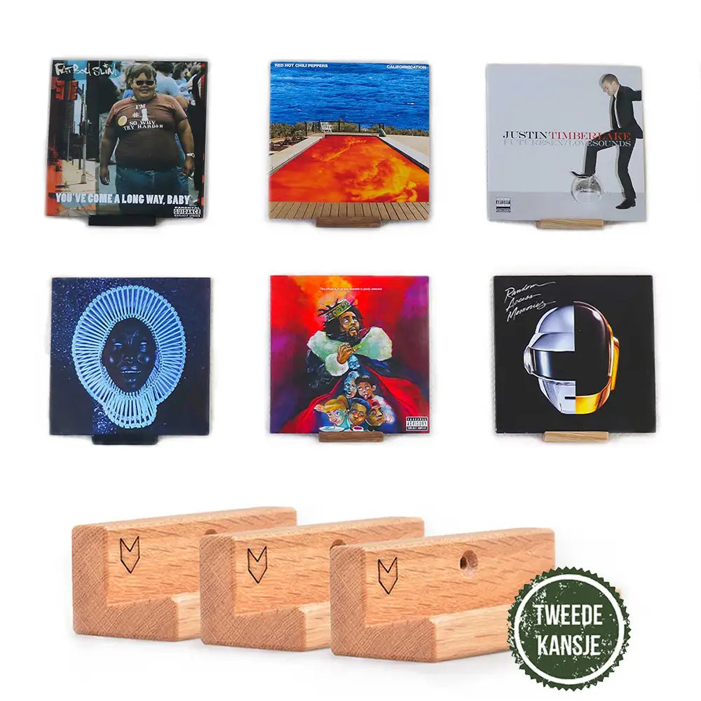 lp houder eik tweede kansje