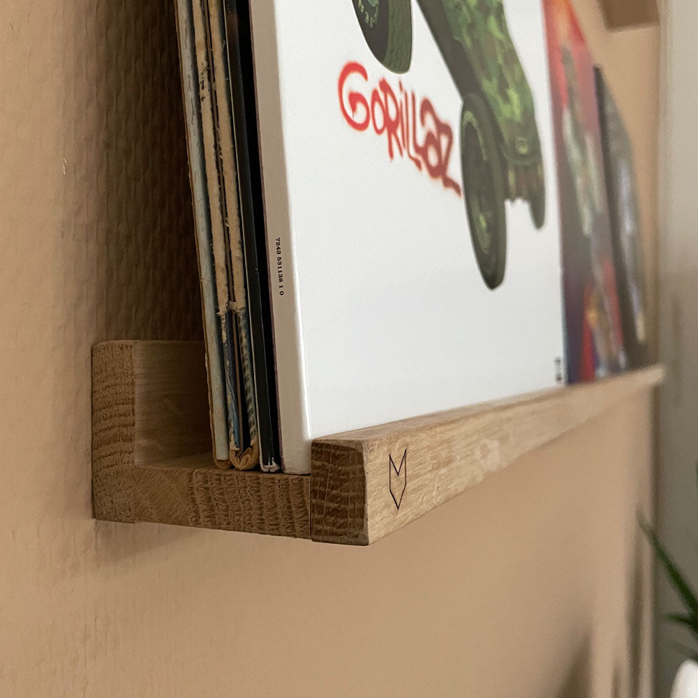 LP wandplank opbergen