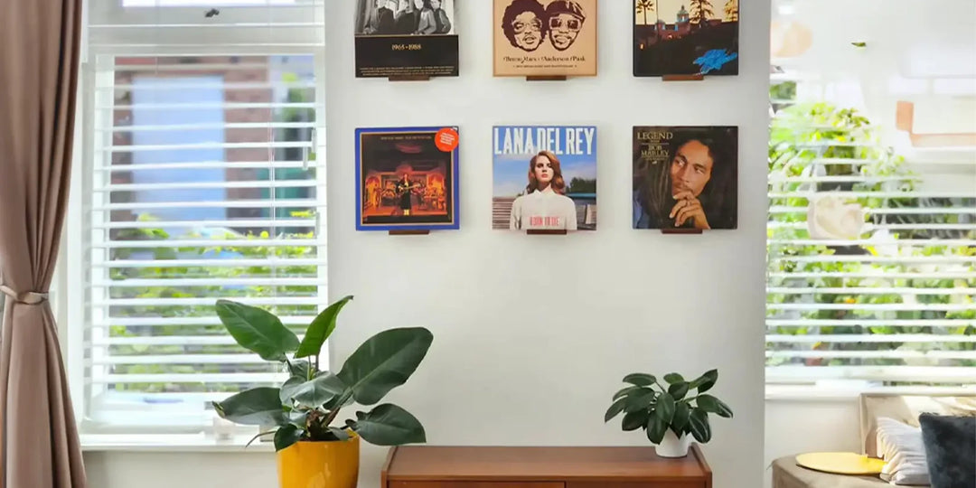 Een praktische gids voor het ophangen van je LP's aan de muur