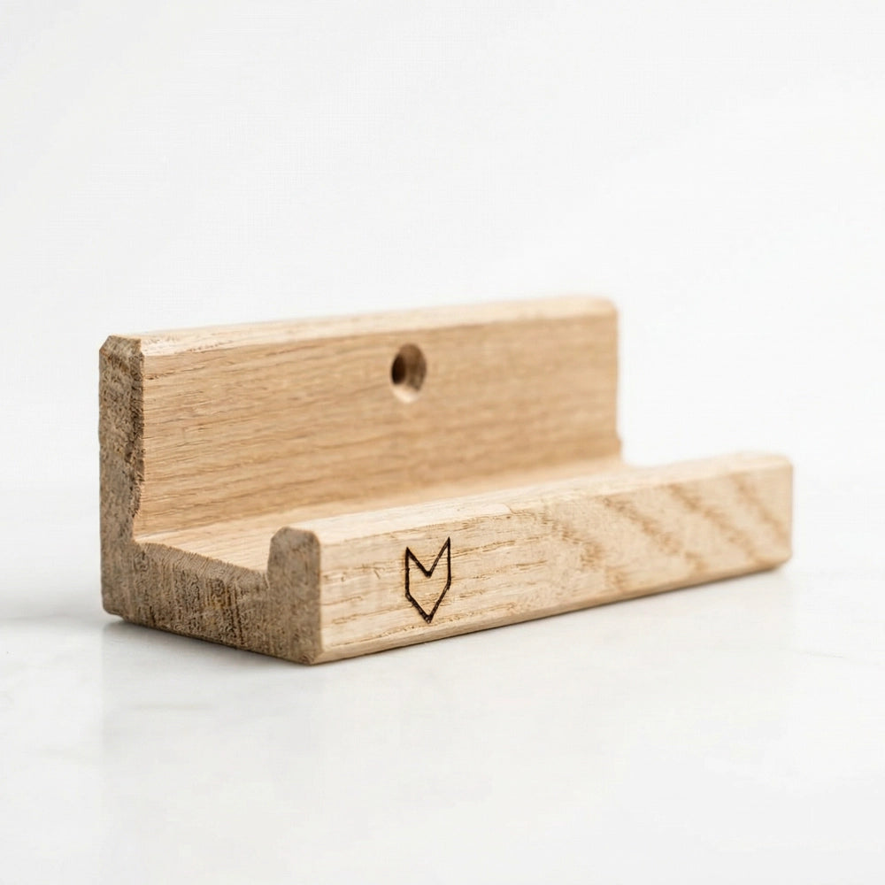 lp houder eik detail