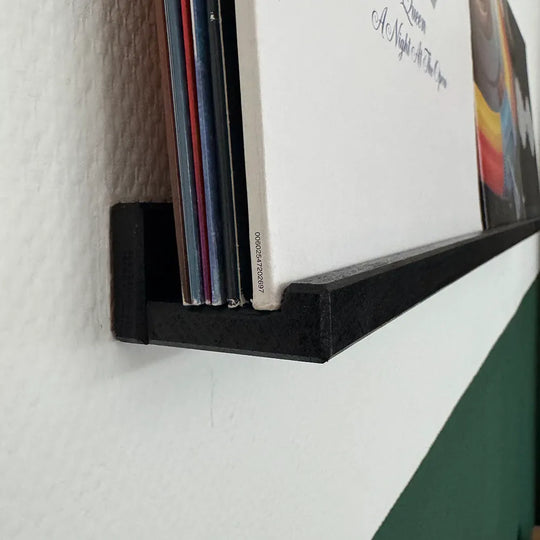 LP wandplank - Zwart - 100cm (Tweede kansje)