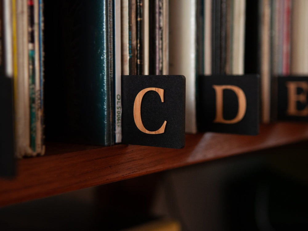 Vinyl Record Alphabet Divider| A-Z (26 stuks)